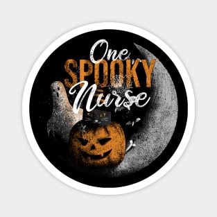 One Spooky Nurse Magnet